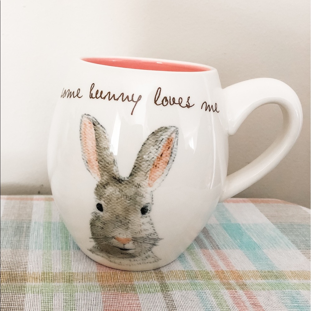 Rae Dunn “Some bunny loves me” mug